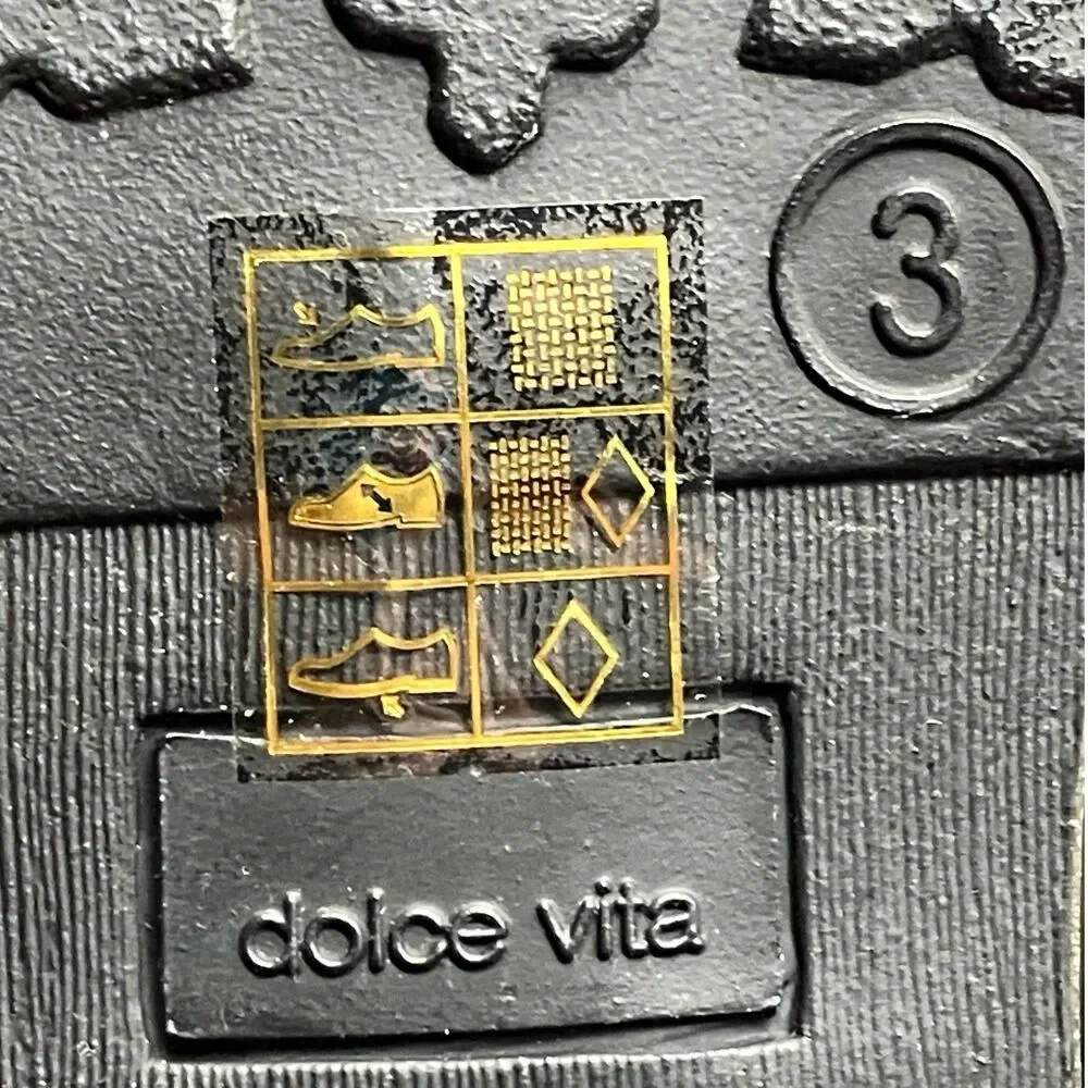 Dolce Vita Girls Black‎ Camo Ankle Combat Boots Moto Casual Everyday